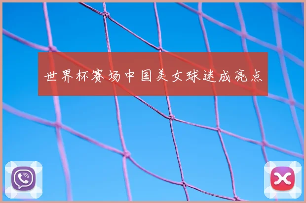 世界杯赛场中国美女球迷成亮点