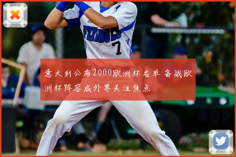 意大利公布2000欧洲杯名单 备战欧洲杯阵容成外界关注焦点